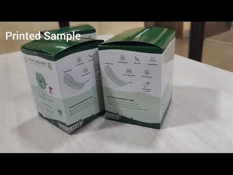 Sanitary Napkin Packaging Box