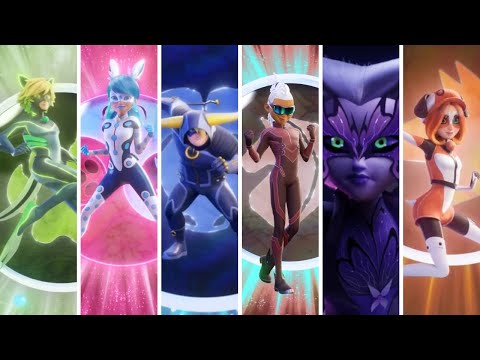 Miraculous Season 6 All New Transformations So Far