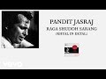 Pt. Jasraj - Raga Shuddh Sarang (Khyal in Ektal (Pseudo Video))