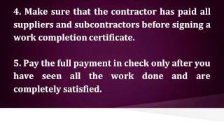 5 Must-Dos When Working With A Contractor For Your South Tampa Home