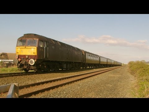 Prestatyn 19.4.2014 - WCRC Class 47 's on North Wales Coast Express 47826 47786