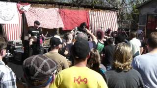 LOWER CLASS BRATS "Bite The Bullet" at Punk Rock BBQ, Austin, Tx. March 16, 2013