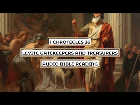 1 Chronicles 26: Levite Gatekeepers and Treasurers - Clear & Engaging Audio Bible Reading