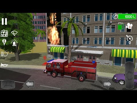 Fire Engine Simulator (By SkisoSoft) iOS/Android Gameplay Video