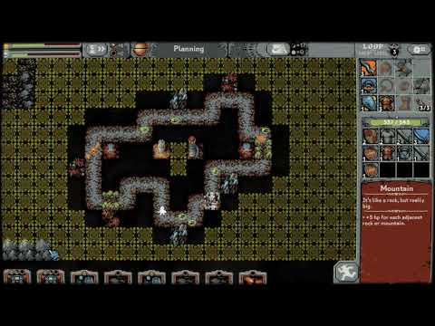 Let's Play Loop Hero - First Boss and not a good outcome - Episode 4