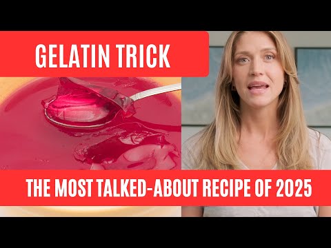 GELATIN TRICK RECIPE – The viral jello diet trend – GELATIN TRICK