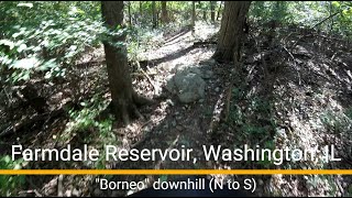 "Borneo" MTB ride, north to south, downhill.