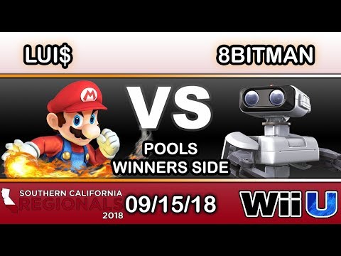 SCR 2018 - GoE | Lui$ (Mario) Vs. AMG | 8BitMan (Rob) Pools - Smash 4
