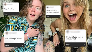 Q&A While Getting TATTOOED! - Hailee And Kendra