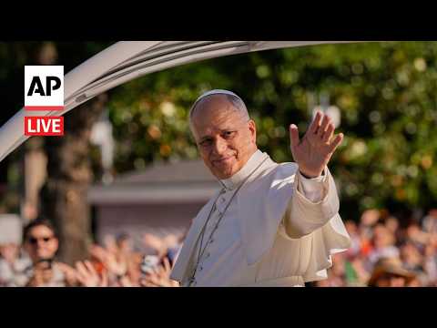 LIVE: Pope Leo XIV presides over Mass in Madrid during visit to Spain