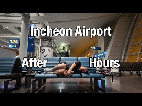 Inside Incheon Airport After Hours 🇰🇷