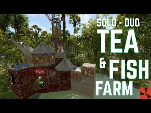 New and Updated Tea & Fish Farm Base with New Farming META's increased Online Raid Defence