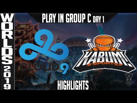 C9 vs KBM Highlights | Worlds 2018 Play In Group C | Cloud9 vs Kabum! e-Sports