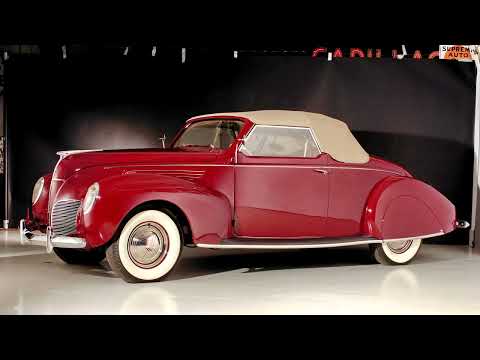 Lincoln Zephyr Convertible Coupe 1938