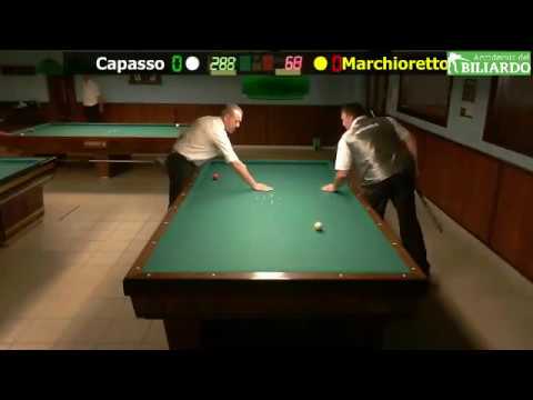 Capasso vs Marchioretto - Gara Interregionale 1/2/3 Cat. CSB Accademia del Biliardo Terni 4 Giu 2017