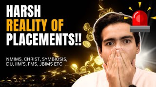 Harsh Reality of Placements at NMIMS, SYMBIOSIS, CHRIST, IIM'S, DU | Harshit Chauhan