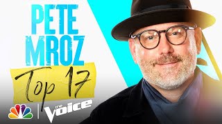 Pete Mroz Performs Pat Benatar&#39;s &quot;We Belong&quot; - The Voice Live Top 17 Performances 2021