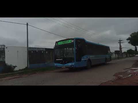 Colectivo Rosarino pasando por granadero Baigorria.
