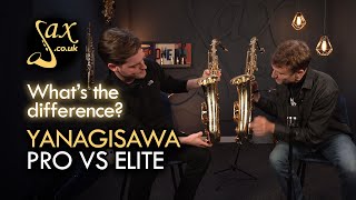 Video thumbnail for Yanagisawa Pro Saxophones Vs Elite Saxophones - What's the difference? by SAX