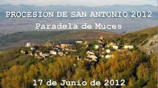 preview picture of video 'Procesión de San Antonio 2012 en Paradela de Muces (El Bierzo, León)'