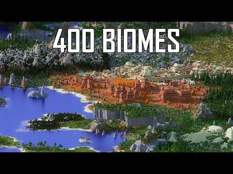 Minecraft 1.10 – 400 NEW BIOMES!!  2000 STRUCTURES!!  Biome Bundle