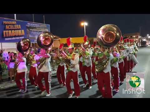 Entrada da famuca no festival de bandas em Itabuna