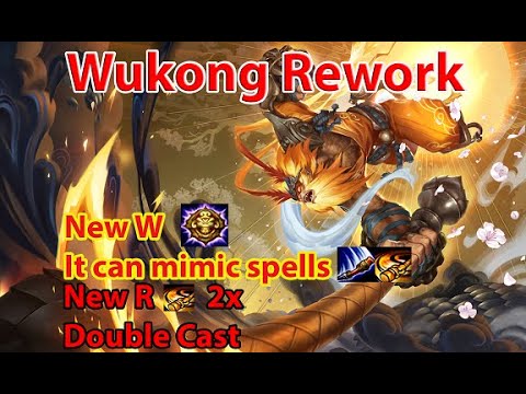 New Wukong Rework in PBE [ Can Dash Through Walls ] [ AP E Scaling ] League of Legends