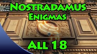 Assassin&#39;s Creed Unity - Nostradamus Enigma Solutions [All 18] Puzzle Locations (From the Past)