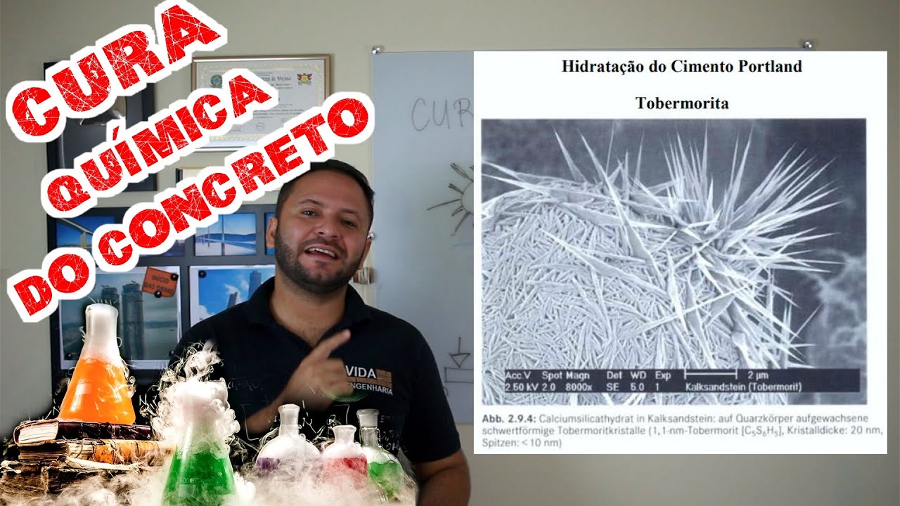 Cura de laje sem água: cura química