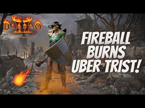 FIREBALL Sorc is this GOOD vs UBERS? - Diablo 2 Resurrected