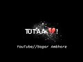 New Sad IMovie Black Screen Status Vedio Song 2020 IMovie Awari Black Screen Full HD Sagar Ambhore