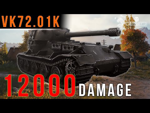 VKK 72.01 K Goes on a 12000 DAMAGE RAMPAGE! INVIL DOMINATES! [World of Tanks]
