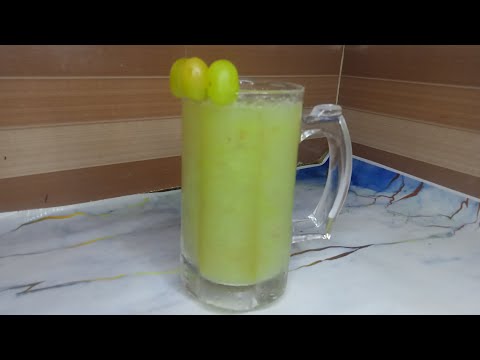 Grapes smoothie recipe (kitchen by Aroob)