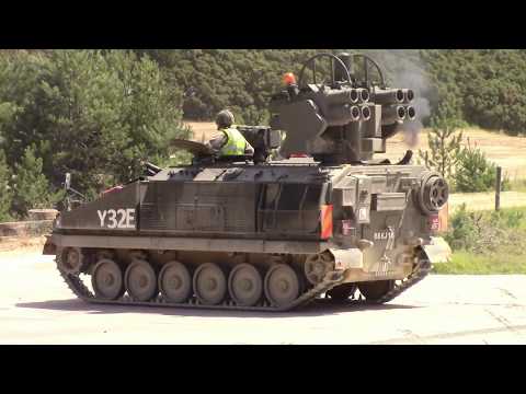 Alvis Stormer HVM - British Army anti-aircraft high velocity missile tank