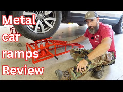 Hydraulic Car Ramps Review, Low Profile Steel Ramps for Oil Change & Repair
