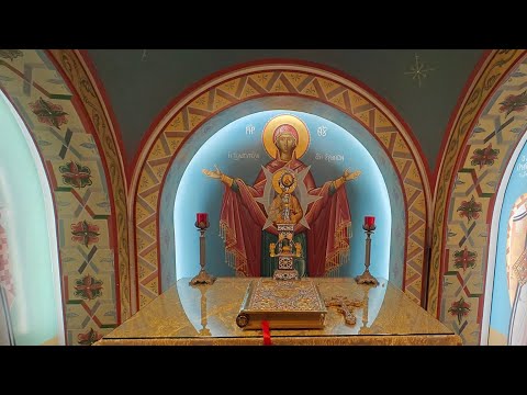 Saint Photios Greek Orthodox Shrine (4K). First shrine of the Greek Orthodox Archdiocese in America