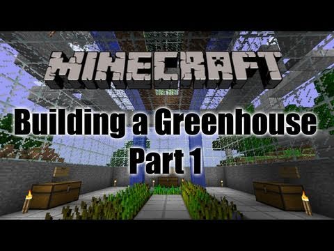 TheShadowCave - Minecraft: Building a Greenhouse Part 1 - Happy Birthday TSC!