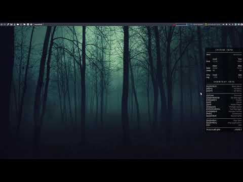 ArcoLinux : 909 overview of qtile and getting to know the main keyboard shortcuts
