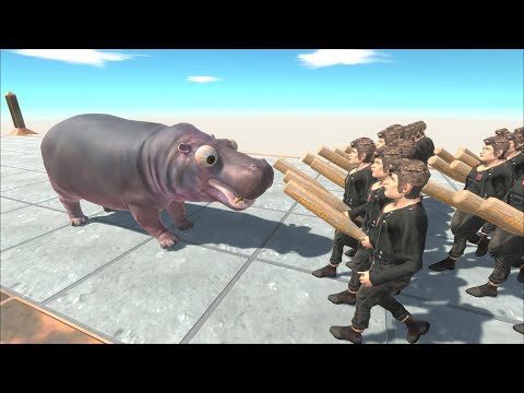 50X Angry Joe vs every Animal - Animal Revolt Battle Simulator