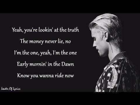 DJ Khaled - I'M THE ONE ft. Justin Bieber, Quavo, Chance the Rapper, Lil Wayne (Lyrics)