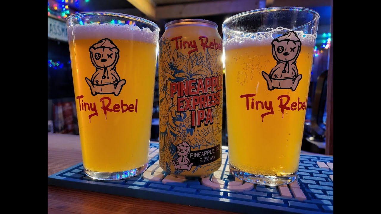 Perfectdraft Pro Tiny Rebel Pineapple Express IPA 6.2% ABV Keg VS 440ml Can
