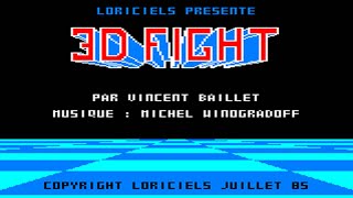 [Amstrad CPC] 3D Fight - Longplay