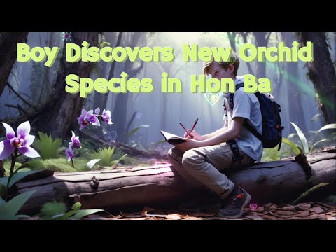 Boy discovers new orchid species in Hon Ba