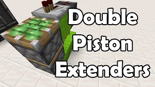 DOUBLE PISTON EXTENDERS - All Directions - Minecraft: 1.16 - Java Edition