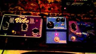 Video thumbnail for Sweet Sound Mojo Vibe, Foxrox Aquavibe, KR Mega Vibe by Vintage Stompboxes