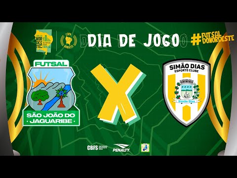 Copa Nordeste de Futsal | São João do Jaguaribe x Simão Dias | Semifinal | Ao Vivo