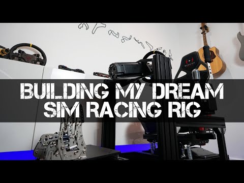 BUILDING MY DREAM SIM RACING RIG  - Sim-lab P1-X Cockpit Assembly & First Impressions