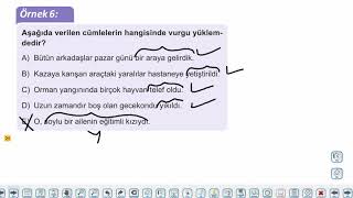 Eğitim Vadisi 11.Sınıf TDE 8.Föy Cümlenin Öğeleri 2 Konu Anlatım Videoları