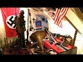 WW2 Room Collection Tour My Crazy Hobby Weapons Relics Helmets And More WWII History