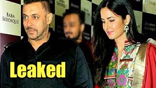 Leaked: Salman Khan And Katrina Exchange Pleasantries Secretly At Baba Siddique's Iftar Party